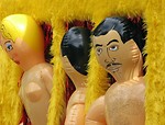Free Stock Photo: Inflatable dolls at the 2009 Red Bull Soap Box Derby in Atlanta, Georgia