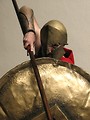 Free Stock Photo: A man in Spartan armor costume at Dragoncon 2009 in Atlanta, Georgia