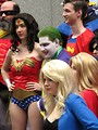 Free Stock Photo: A group of superheroes in costume at Dragoncon 2009 in Atlanta, Georgia