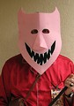 Free Stock Photo: A man in a devil mask at Dragoncon 2009 in Atlanta, Georgia