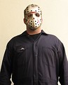 Free Stock Photo: A man in a hockey mask costume at Dragoncon 2009 in Atlanta, Georgia