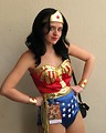 Free Stock Photo: A beautiful girl in a Wonder Woman costume at Dragoncon 2009 in Atlanta, Georgia