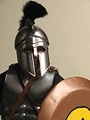 Free Stock Photo: A man with a Spartan armor costume at Dragoncon 2009 in Atlanta, Georgia