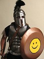 Free Stock Photo: A man with a Spartan armor costume at Dragoncon 2009 in Atlanta, Georgia
