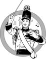 Free Stock Photo: Illustration of a marching band leader