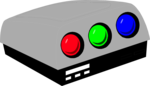Free Stock Photo: Illustration of a video projector