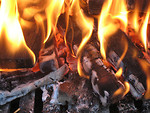 Free Stock Photo: Close-up of a fire