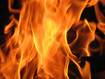 Free Stock Photo: Close-up of a fire